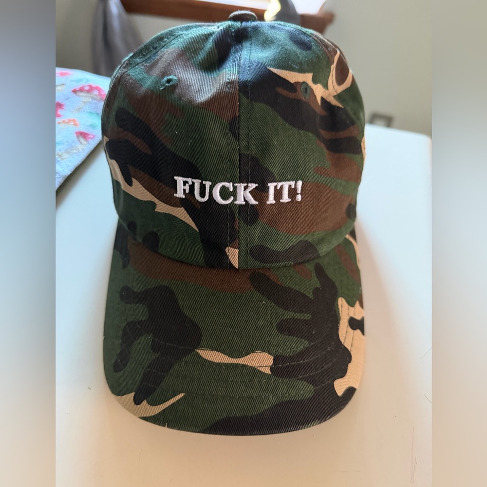 Huf F*ck F It Hat Cap Yellowstone Rip Headwear Camouflage Made In The USA